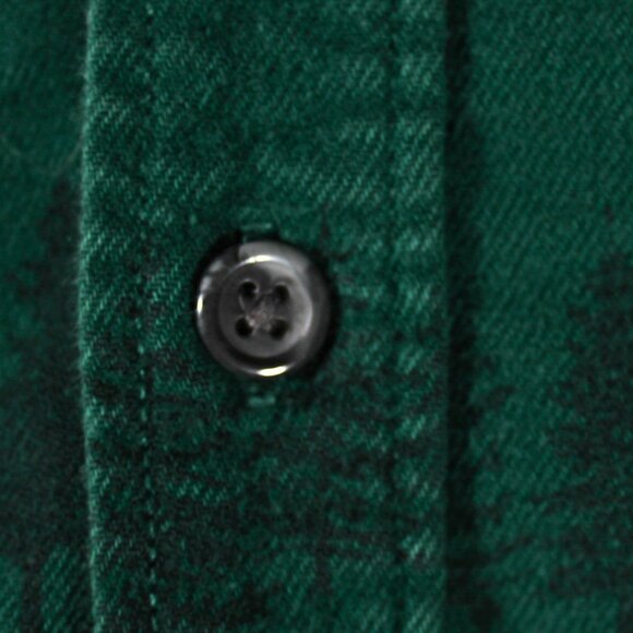 Men's Old Navy Pine Tree Green Button Down Short Sleeve Shirt Size XL - Picture 5 of 10